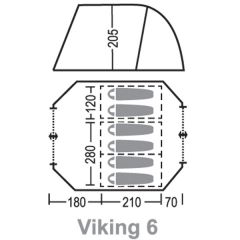 Greenell Viking 6 палатка